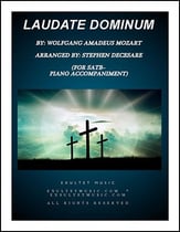 Laudate Dominum SATB choral sheet music cover